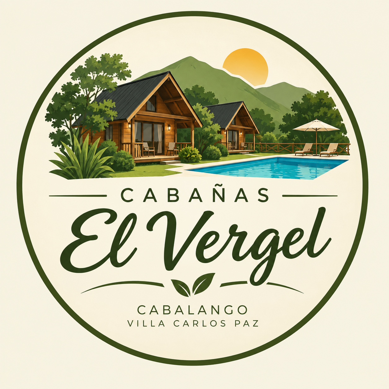 Logo de Cabañas el Vergel